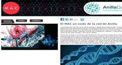 Desktop Screenshot of anillaculturalmac.cl